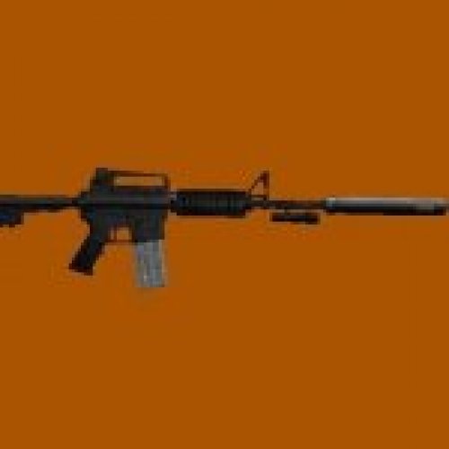 M4A1+flashlight