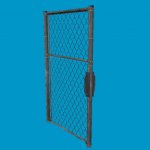 chainlink_fence_door