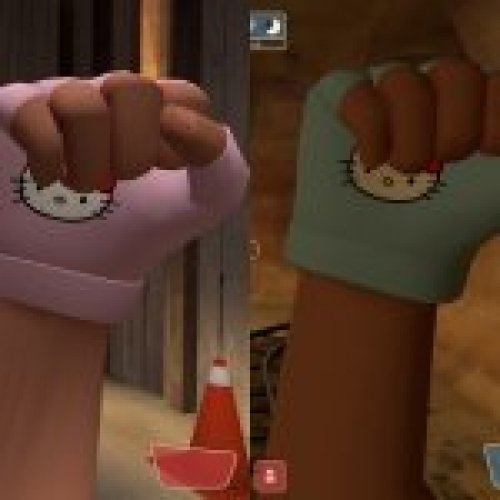 Hellow Kitty Heavy Fists