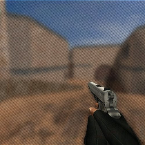 Silver KS Colt 1911