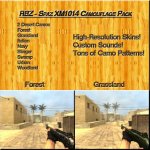 XM1014 Camouflage Pack