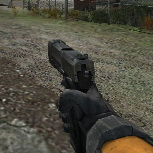 HL2 pistol retextured