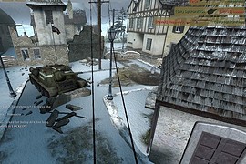 Soviet_Su-85_rep.tiger_tank_snow_wrecked1_(_MAP)
