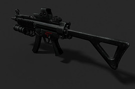 BMS Alpha MP5 with GP-25 & EOTech