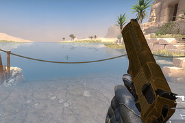 Golden Desert Eagle