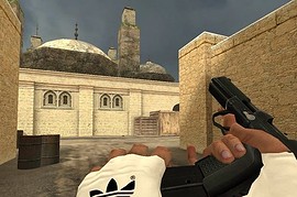CSS White Adidas Gloves