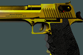 Gold IMI Desert Eagle MKXIX