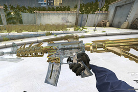 M4A1 predator noblegold