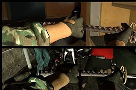 hellsing_armory_katana,_knife,_police_riotshield