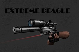 EXTREME deagle with scope