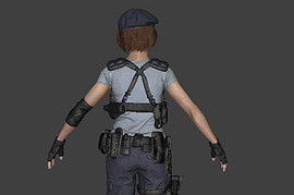 Jill Valentine S.T.A.R.S Outfit