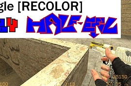 chrome and gold deagle