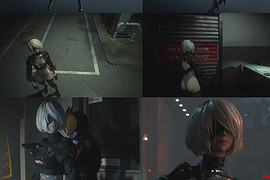 2B (Nier Automata) - Claire and Ada