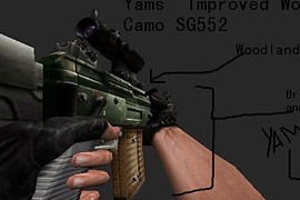 Yams Improved Camo SG552