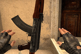 AK-47 default levitation