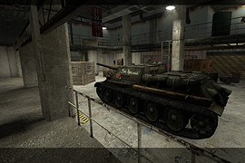 Soviet_Su-100_rep.tiger_tank_snow(_MAP)