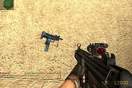 Mac10 Cell Shade Cartoon
