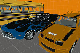 Машины из Flatout 2