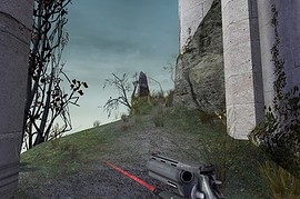 HL2 Python .357 with laser