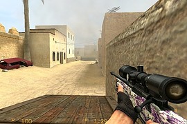 Purple AWP Camo