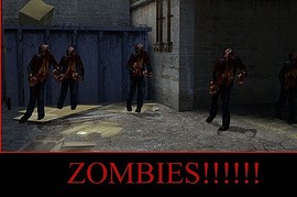 Black shirt zombie