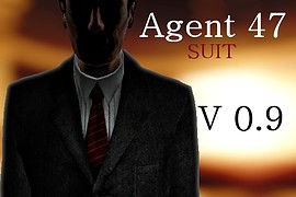Gman in Agent 47 suit