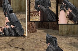 Desert Eagle 357. (On  Off laser)
