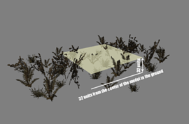 4 куста из Left 4 Dead в одной модели