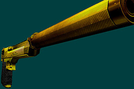 Gold IMI Desert Eagle MKXIX