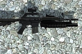 CAR15__Aimpoint__M203