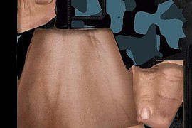 Blue Camo Gloves