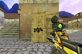 Fire P90 With Green Scope