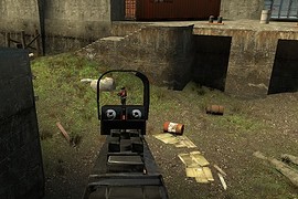 HL2 SMG Red dot sight