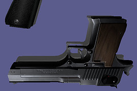 Colt M1911 .45 ACP & IMI Desert Eagle .50 AE