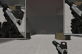 Stealthy 9mm Pistol