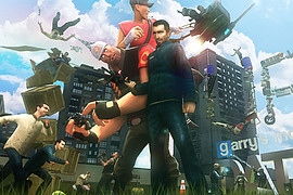 Обои нарабочий  стол gmod