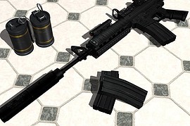 M4A1 Max With Working Lam