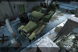 Soviet_ZIS-5_rep.Armygreen,Halftrack+(LOD)
