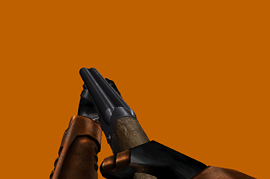Sawed off shotgun