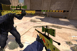 Cardboard AWP Dragon Lore