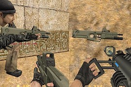MRC - modular rifle caseless (P90)