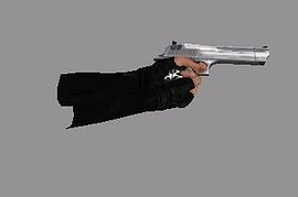silver hitman deagle