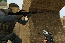 Black_M4a1_W_Chrome_Mag_And_Socom_Silencer