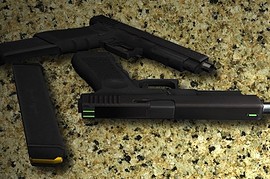 Auto Glock Pistole 35 FA
