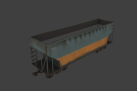 Hopper Traincar