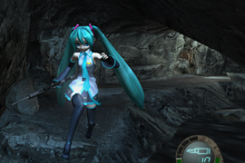 Miku Hatsune (vocaloid) Animation Hair