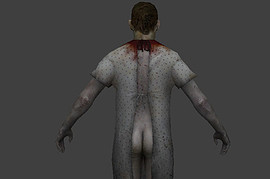 Zombie hospital patient