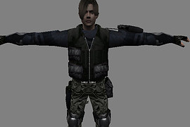 Leon Scott Kennedy Custom (RE4 Head)