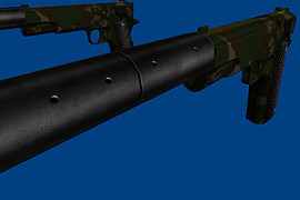 Colt M1911 Dark-Green Camo