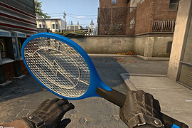 Electric mosquito swatter